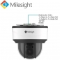 Preview: 5 Megapixel IP Speed-Dome-Kamera, 12-fach Motorzoom, IR ISIS-MS-C5371-X12HPB