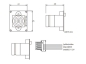 Preview: Miniatur Platinen-Kamera, 26x22mm, 740TVL CMOS