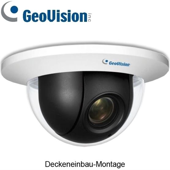 MH-Überwachungstechnik - GeoVision 5 MP IP Speed-Dome Kamera (Deckeneinbau)