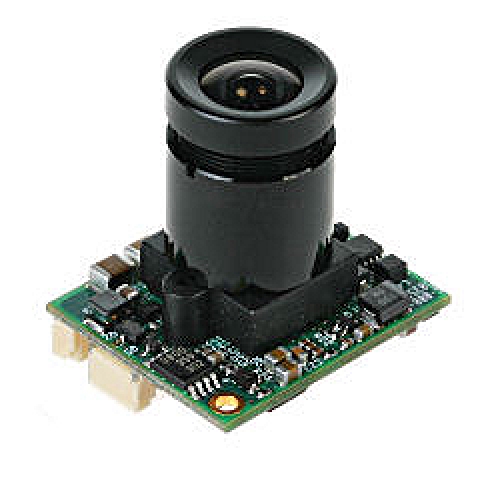 Miniatur Platinen-Kamera, 22x26 mm, 470TVL CCD