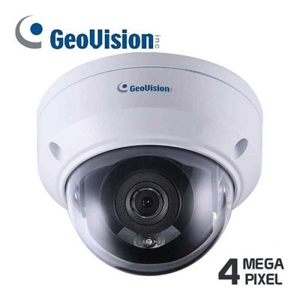 GeoVision 4 Megapixel (H.265) IP Dome-Kamera, 2.8mm, IR